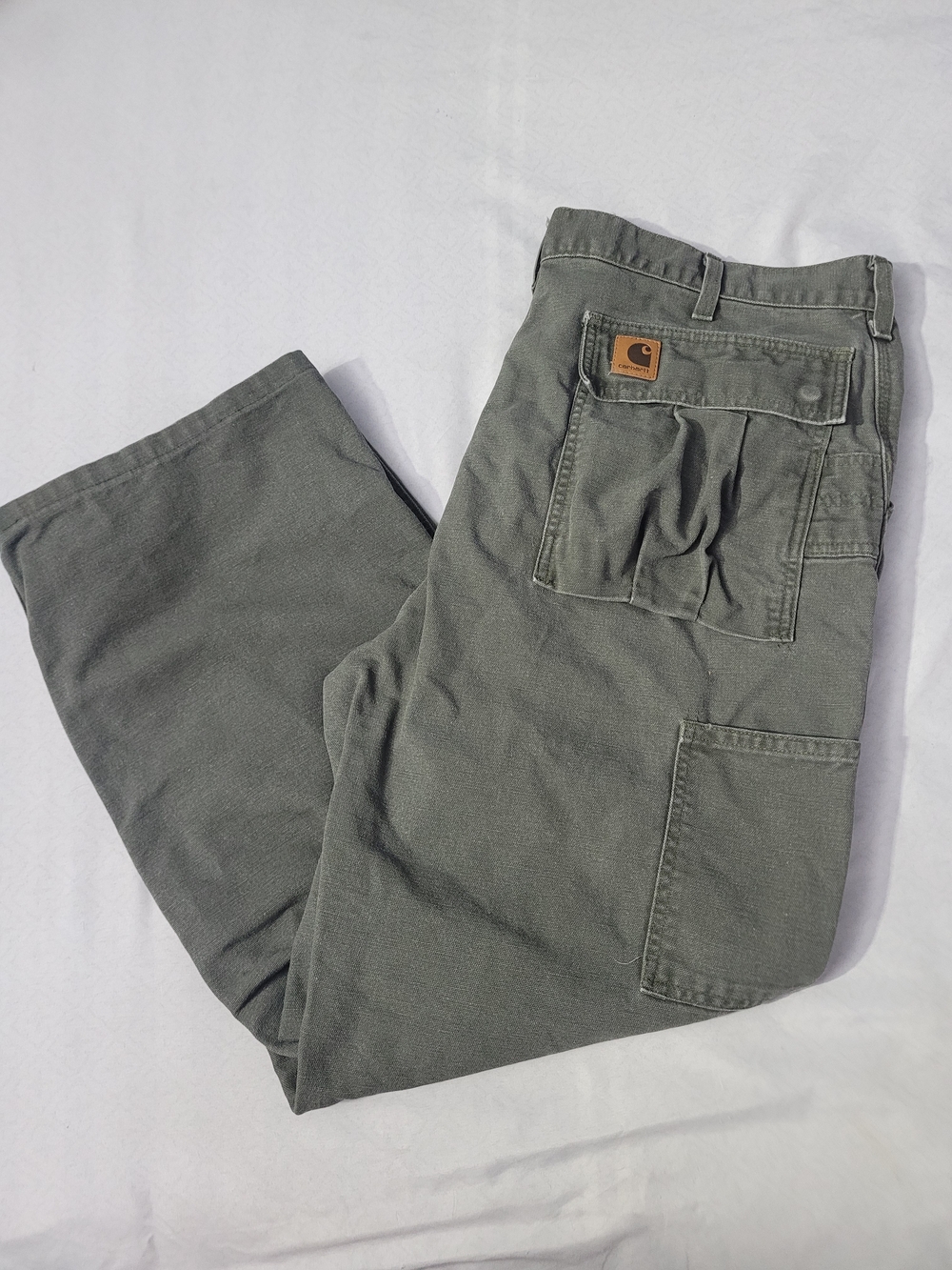 Carhartt Men’s Olive Carpenter Pants